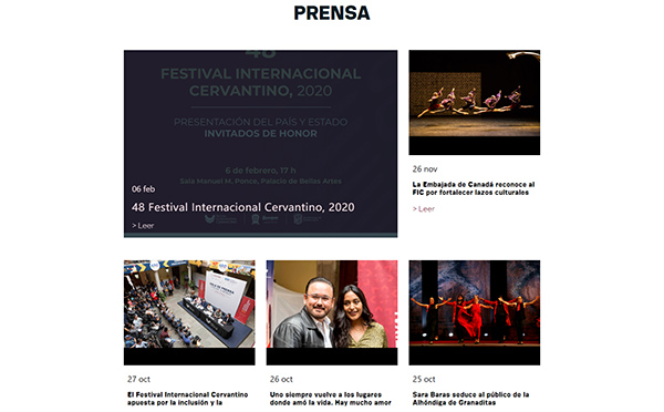 藝術節網站建設開發